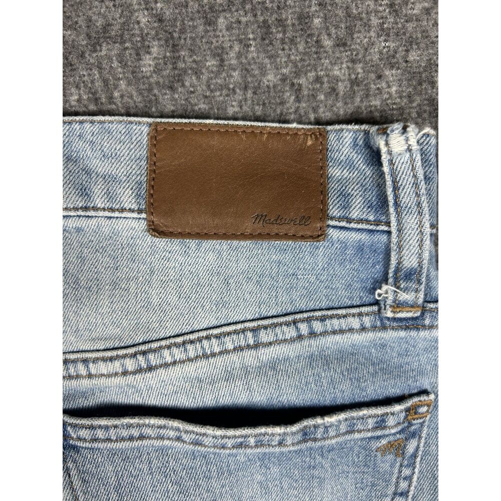 Madewell Slim Demi-Boot Jeans Light Wash Size 25 High Rise - Picture 13 of 13